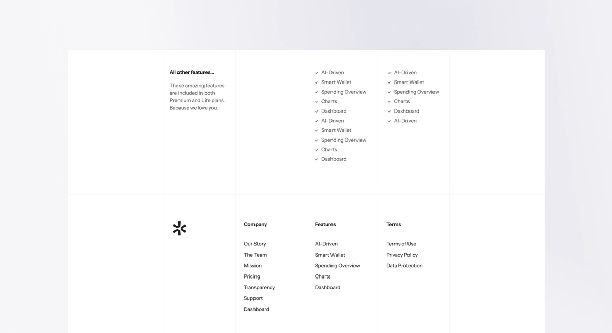 Footer Design