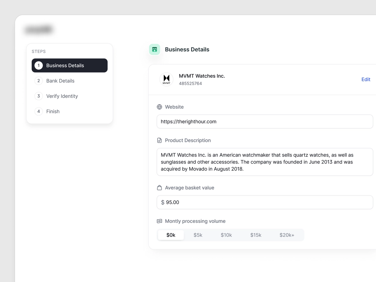 Onboarding Flow