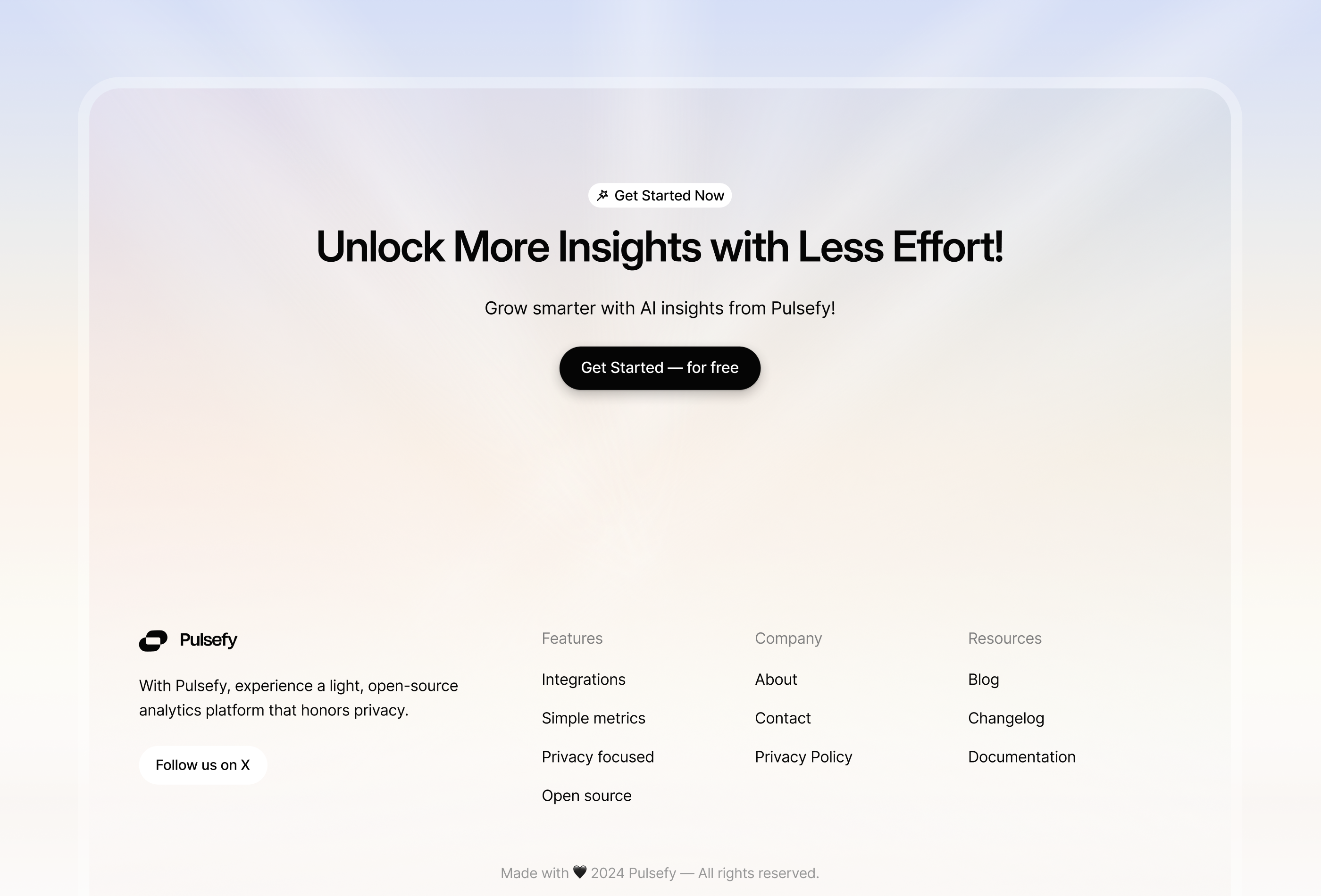footer design