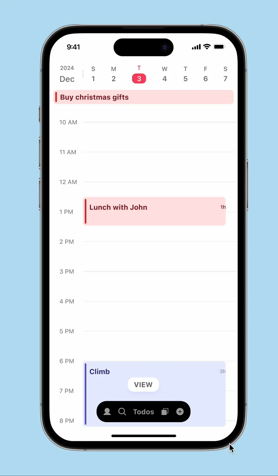 Recreated a todo and calendar app