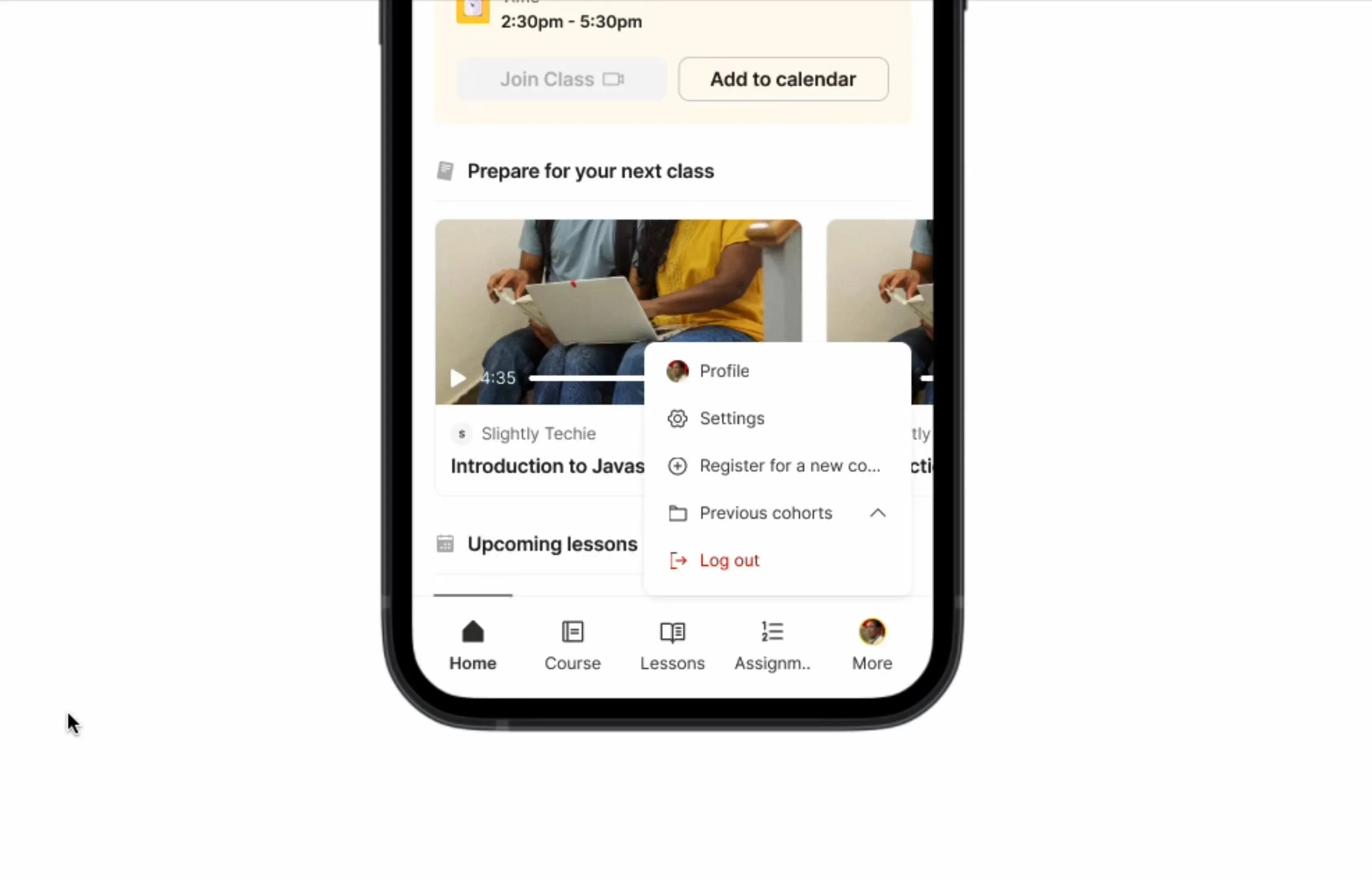 Testing an expandable dropdown