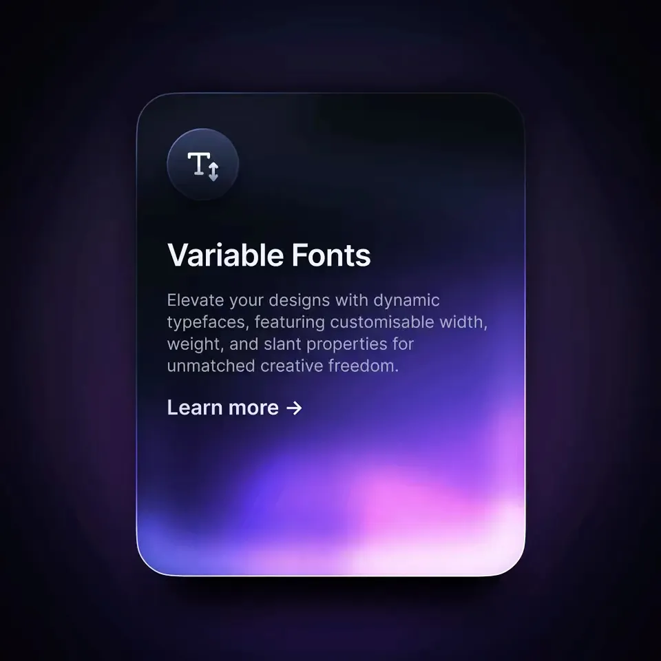 Animated Card Design