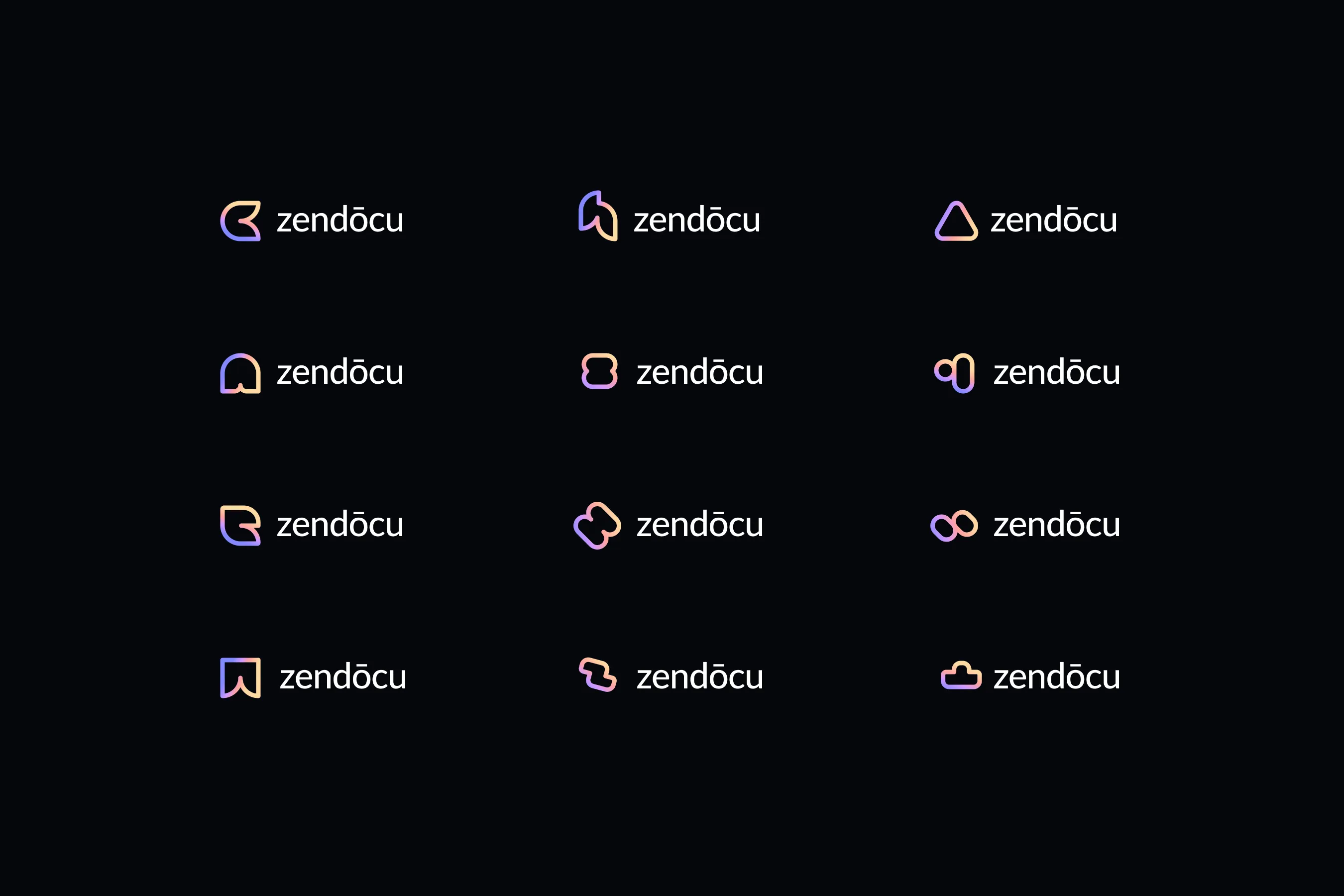 trying logos for zendocu