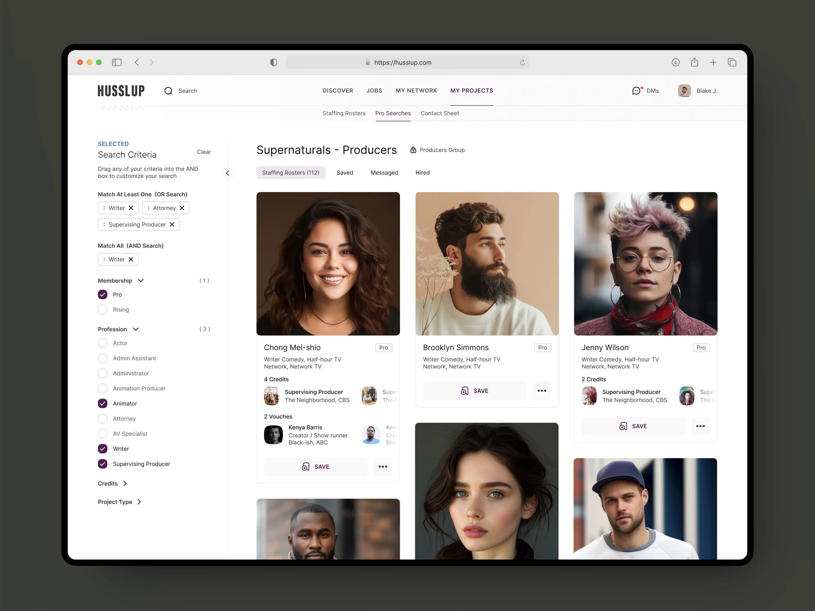 Pro Search UI Exploration - Entertainment