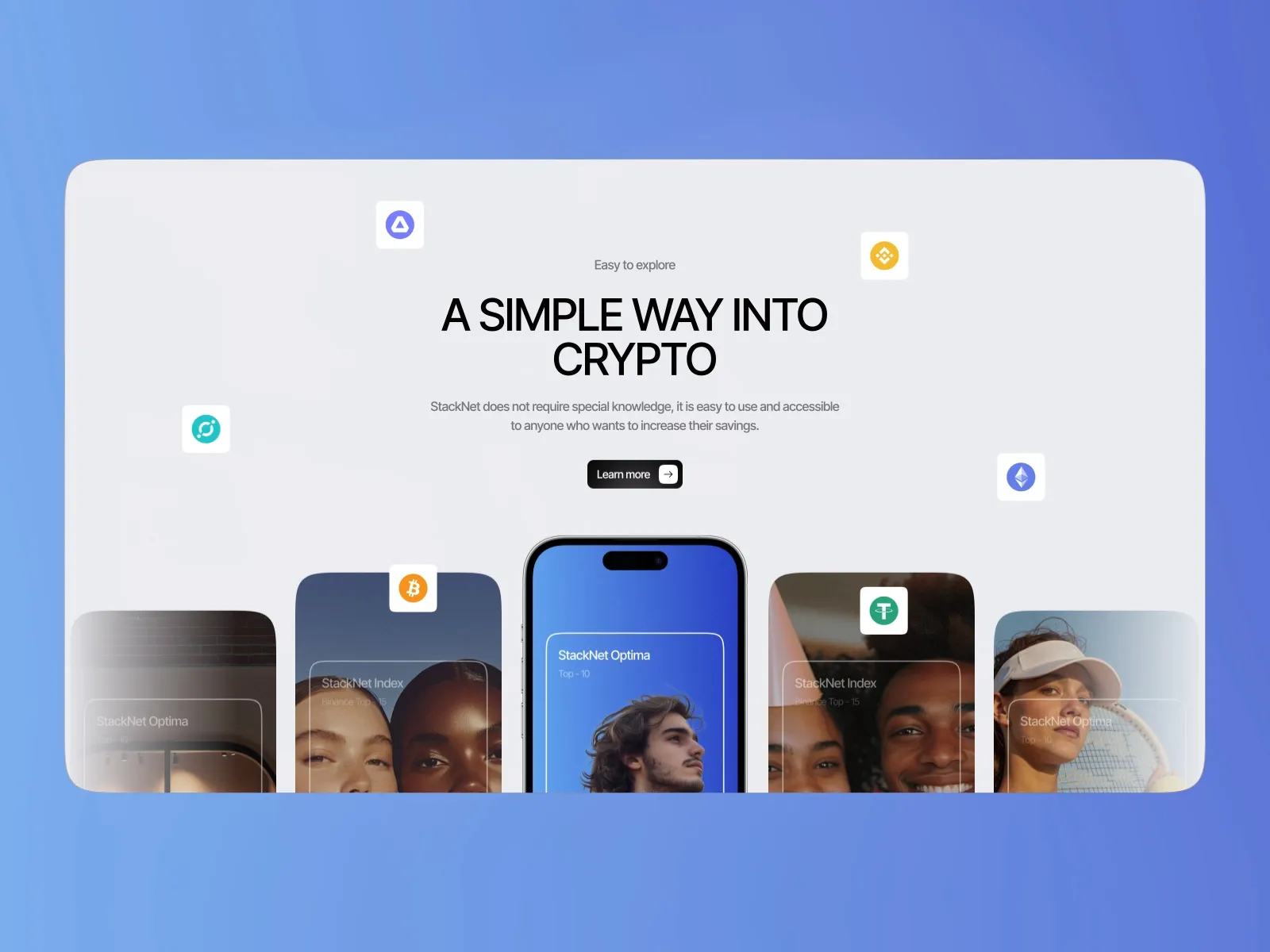 StackNet - Crypto Landing Page | Search by Muzli | Search by Muzli