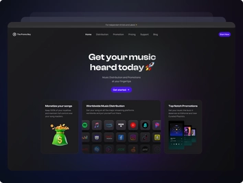 Website Hero Section ✨